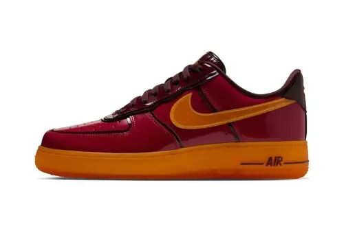 Nike Air Force 1 Low получил премиальное обновление из лакированной кожи в стиле «Iron Man»