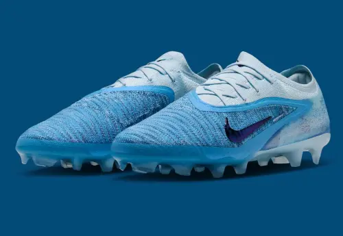 Nike Phantom 6 «Baltic Blue» Эрлинга Холанда меняет цвет при намокании