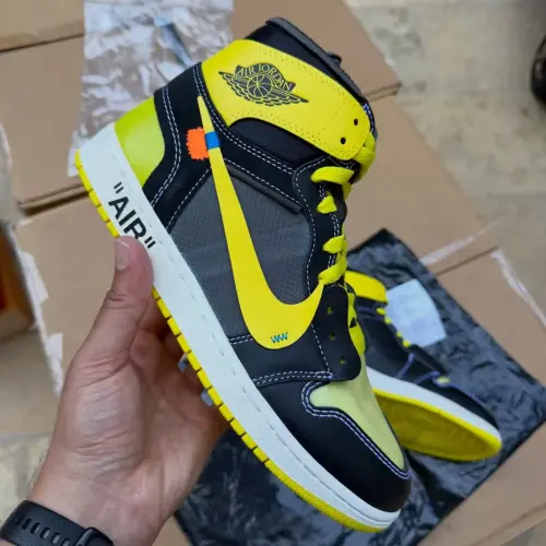 Образец Off-White x Air Jordan 1 High OG «Black/Lightning» всплыл на поверхность