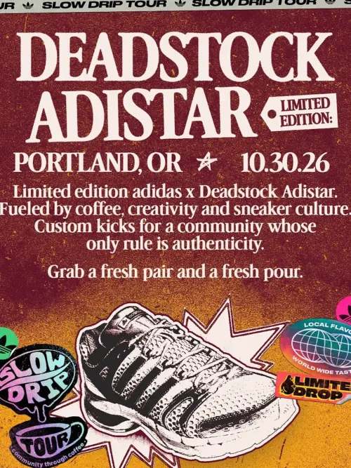 Deadstock Coffee x adidas Adistar Control 5 выходят 30 октября