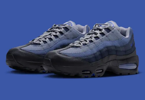 Nike Air Max 95 «Stealth/Racer Blue» — многослойный дизайн для холодных дней
