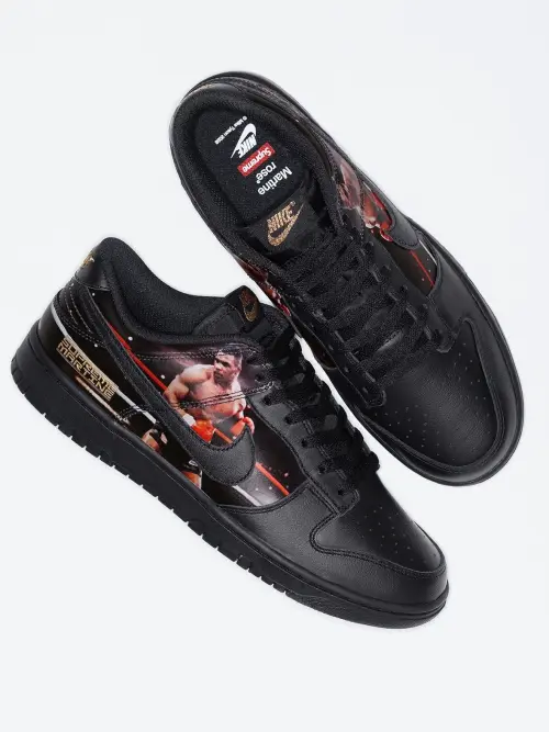 Supreme x Martine Rose x Nike Dunk Low «Mike Tyson» — релиз 15 октября