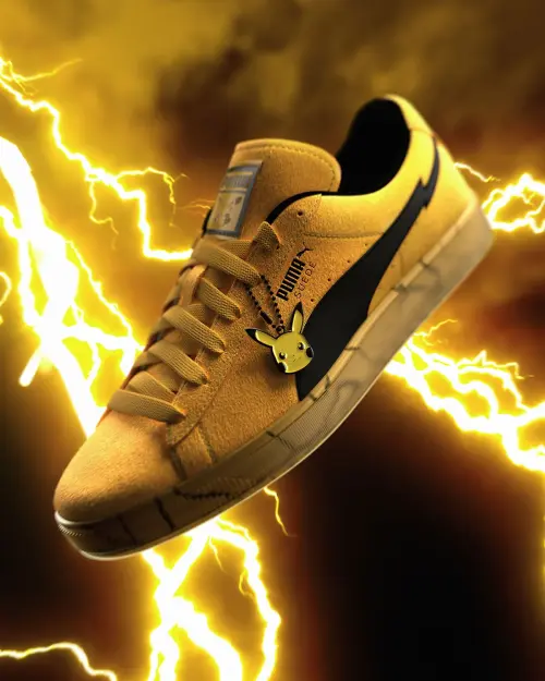Pokémon отмечает 30-летие с PUMA Suede «Пikachu»