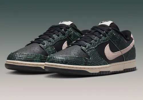 Nike Dunk Low в расцветке «Black Snakeskin»