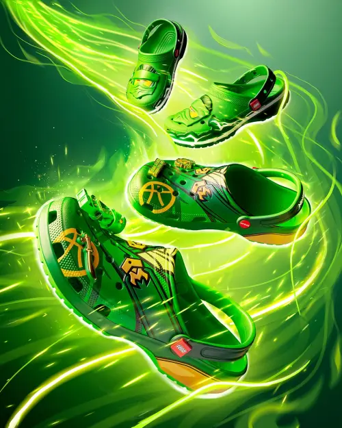 LEGO Ninjago отмечает 15-летие коллаборацией с Crocs