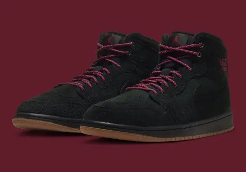 Air Jordan 1 Mid: зимняя версия в стиле сникербутов