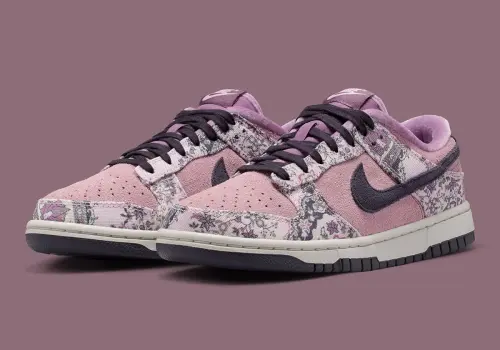 Nike Dunk Low в стиле ботанического ковра