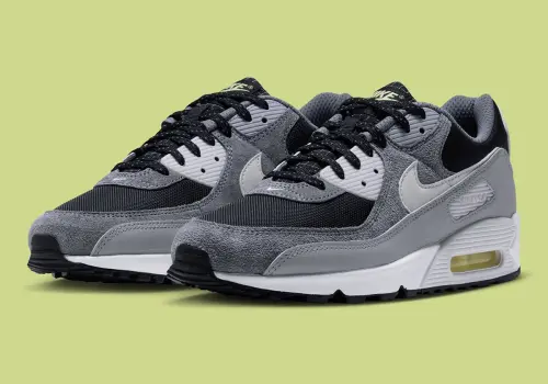 Nike Air Max 90 в серо-синей расцветке с «Grid Tongue»