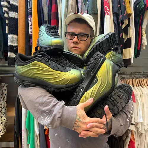 Nike Goadome Foamposite Low дебютирует в нью-йоркском магазине люксового винтажа Luke's