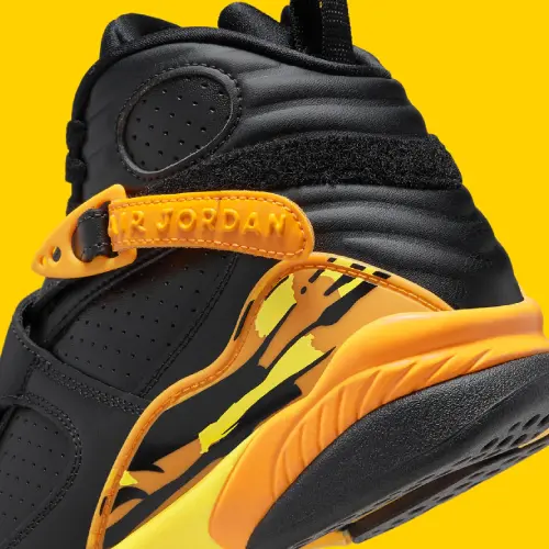 Кроссовки Jordan 8 «Taxi». Яркая расцветка в эти летние дни