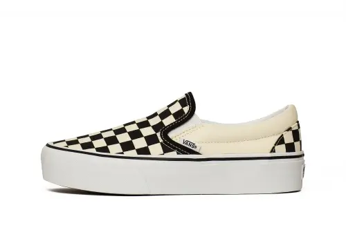 Vans Checkerboard Classic Slip-On Platform 
