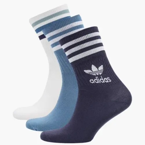 Adidas Mid Cut Crew Socks 3-pack 