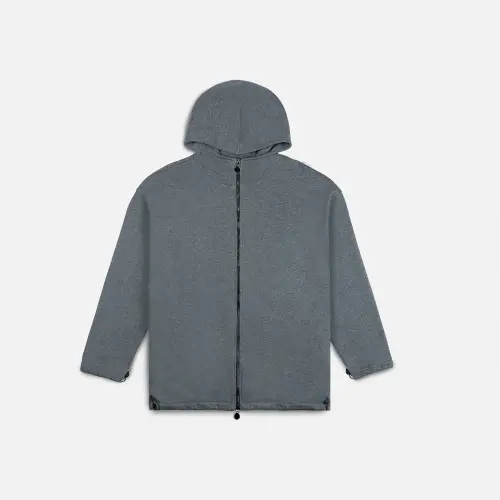Tassha Yu Tag Me Zip Hoodie OVSZD Grafit Melange 