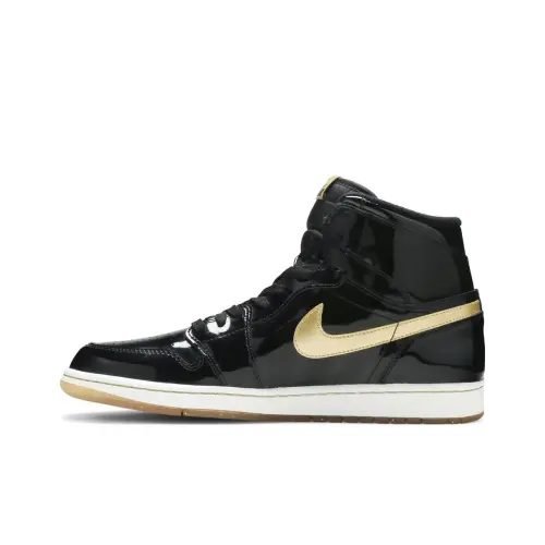 Jordan Air Jordan 1 Retro Black Metallic Gold 2013      