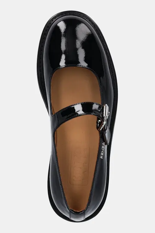 Кожаные балетки Kenzo Meari Mary Jane цвет чёрный FF62BA710L69.99
