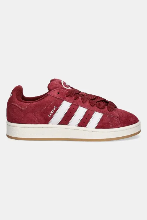 Замшевые кроссовки adidas Originals Campus 00S цвет бордовый JQ8349