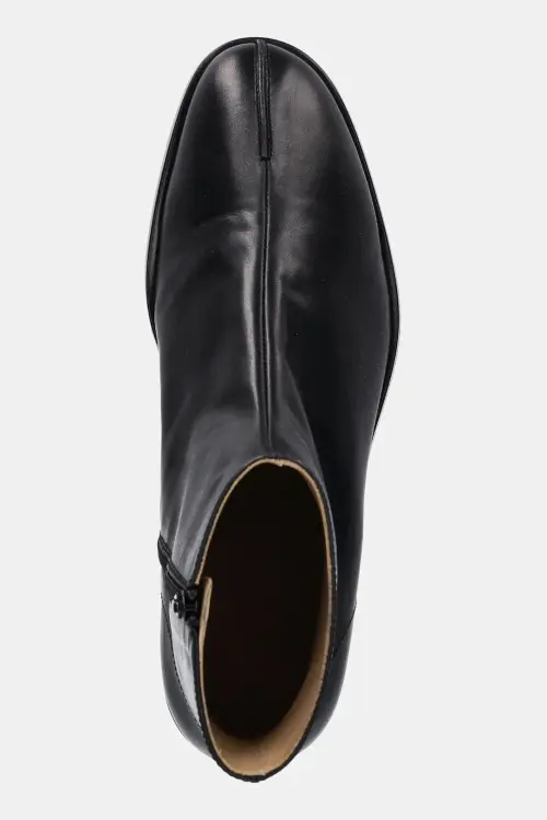 Кожаные ботинки MM6 Maison Margiela цвет чёрный SH1WU0011.P5000.T8013