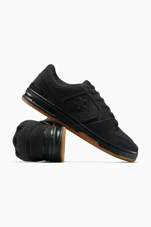 Кожаные кроссовки Converse CL98 цвет чёрный