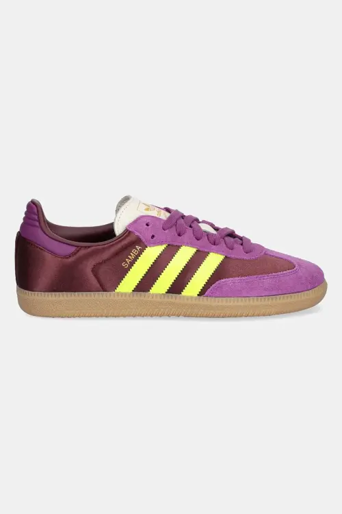 Кроссовки adidas Originals Samba OG цвет фиолетовый JS1316