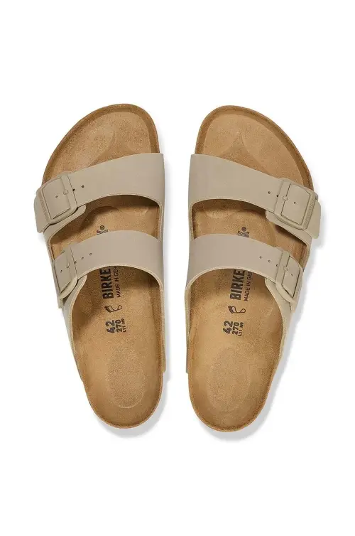 Шлепанцы Birkenstock Arizona мужские цвет бежевый
