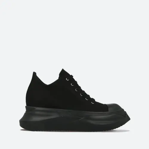 Кроссовки Rick Owens DRKSHDW Abstract Low Sneaks DU21S2842 TNAP BLACK/BLACK/BLACK