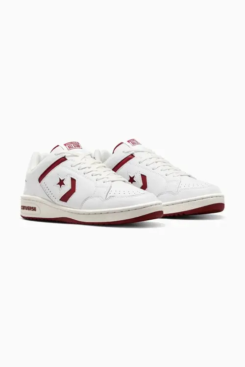Кожаные кроссовки Converse Weapon цвет белый A12744C