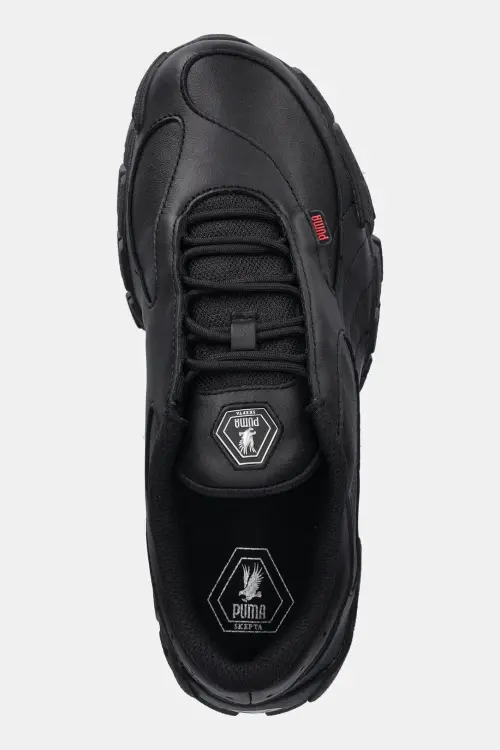 Кожаные кроссовки Puma PUMA x SKEPTA цвет чёрный