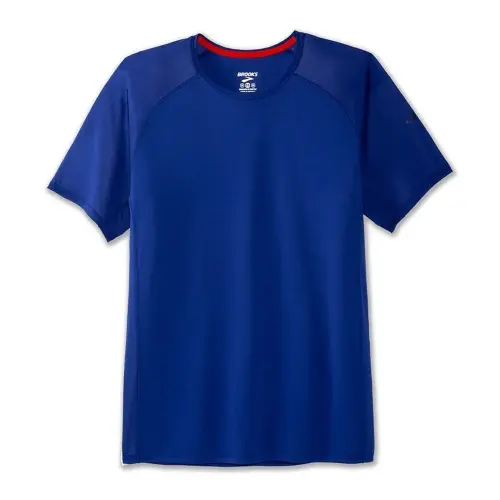Brooks Stealth Short Sleeve M Granatowa