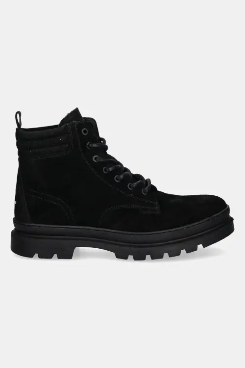 Высокие ботинки Filling Pieces Josh Suede мужские цвет чёрный 73722791861