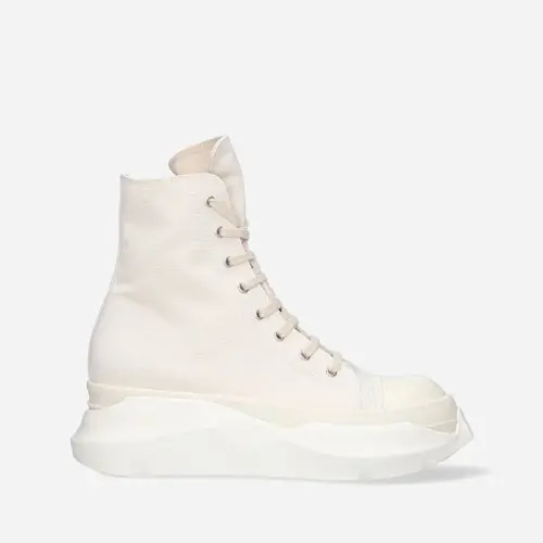 Rick Owens Abstract Sneaks DU02A3840 FC NATURAL/MILK/MILK