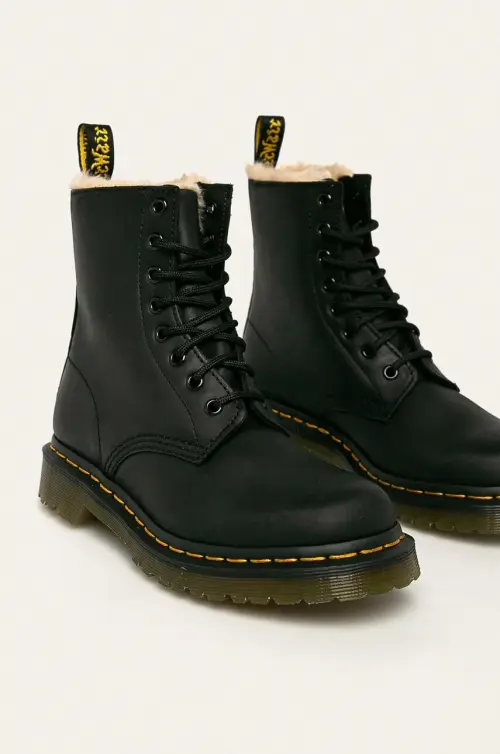 Dr. Martens - Кожаные ботинки 21797001-Black