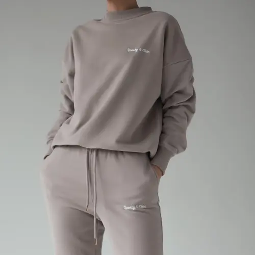 Tassha Yu WC Sweatshirt Taupe 