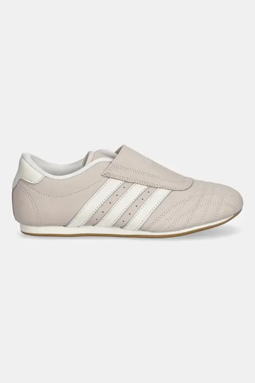 Кроссовки из нубука adidas Originals Taekwondo цвет розовый