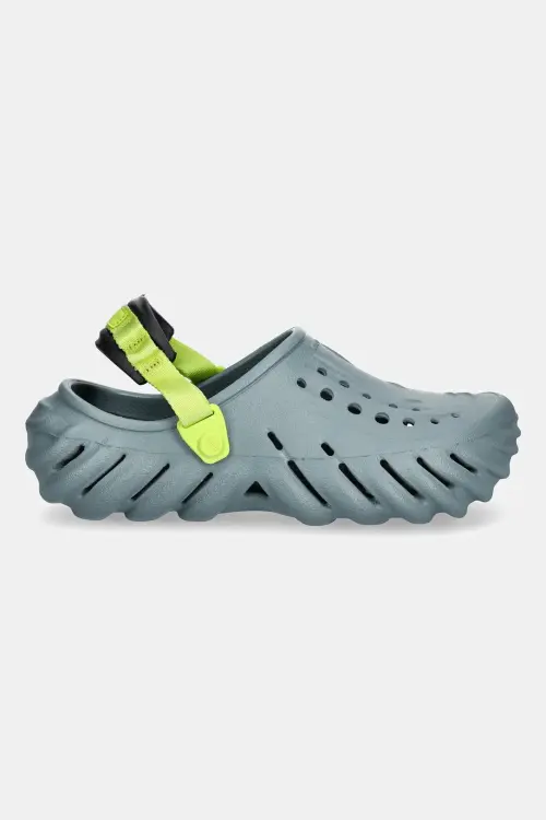 Шлепанцы Crocs X - (Echo) Clog цвет зелёный 207937