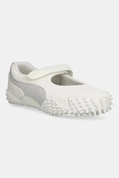 Замшевые балетки Puma Mostro Fey PRM цвет бежевый