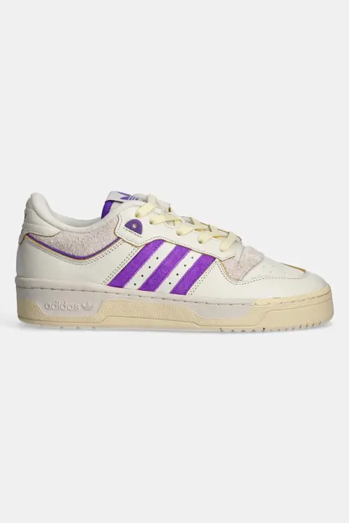 Кожаные кроссовки adidas Originals Rivalry 86 Low цвет бежевый IF7136