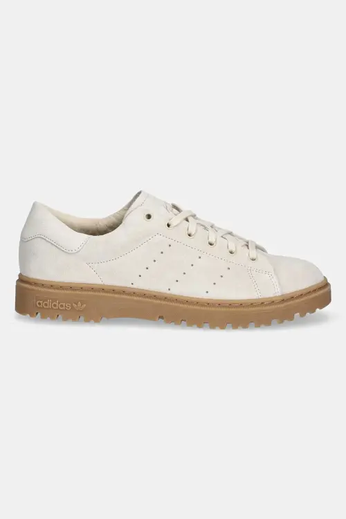 Замшевые кроссовки adidas Originals Stan Smith Freizeit мужские цвет бежевый JH7411