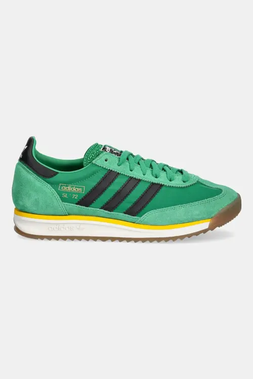 Кроссовки adidas Originals Sl 72 Rs цвет зелёный JR8787