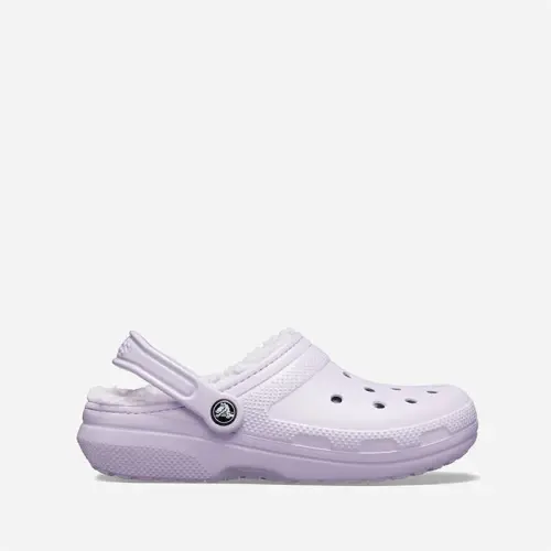 Шлепанцы Женские Crocs Classic Lined Clog 203591 LAVENDER/LAVENDER