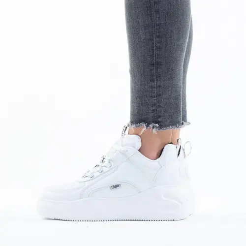 Кроссовки Buffalo Flat Simple Imi Nappa 1630379-WHT