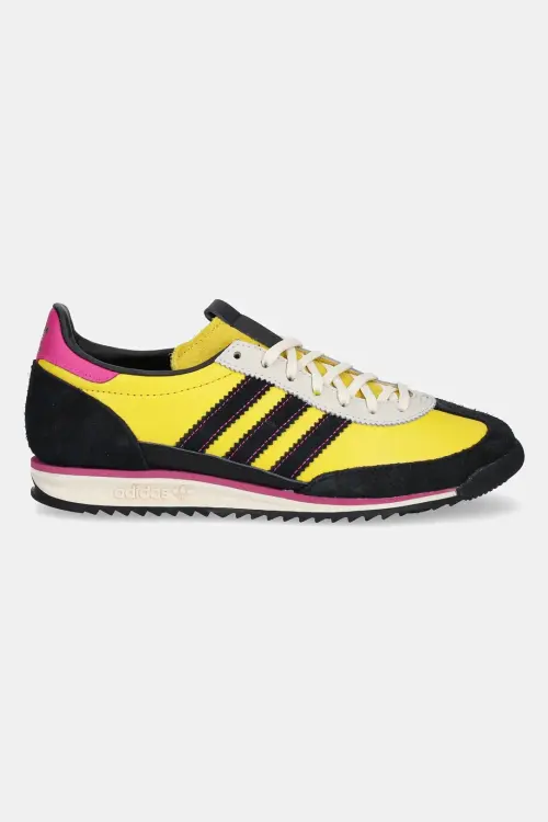 Кожаные кроссовки adidas Originals Sl 72 OG женские цвет жёлтый JI2453