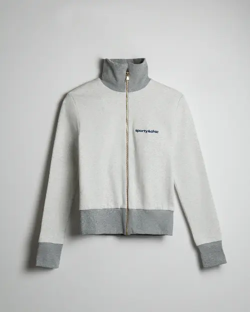 Tassha Yu S&C Nikki Zip Olimp White Melange