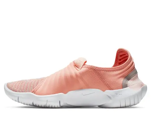 Nike Free RN Flyknit 3.0 W Бело-Розовые