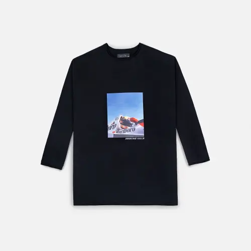 Лонгслив Tassha Yu F1-SK Long Longsleeve Black 