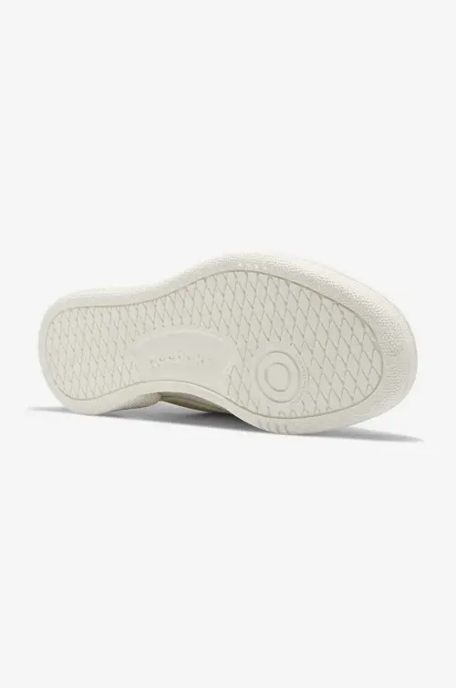 Кожаные кроссовки Reebok Classic Club C 85 цвет белый HP4320-white