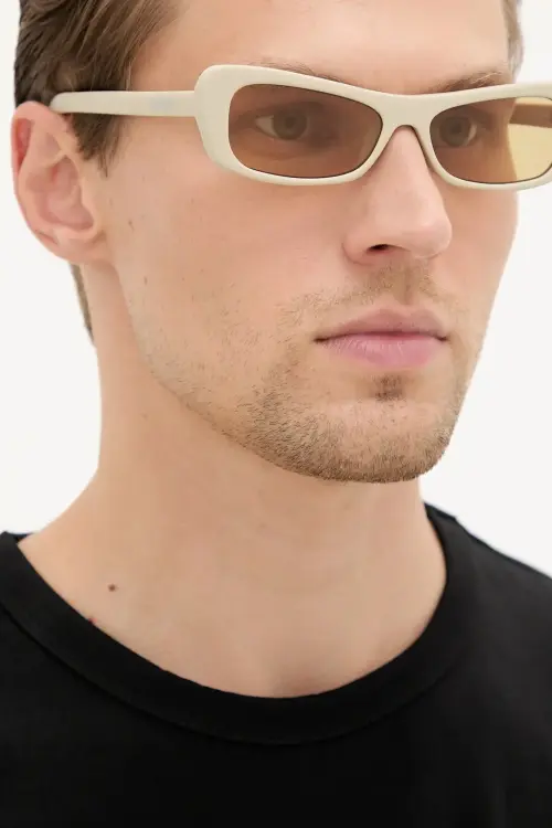 Солнцезащитные очки Jacquemus CAPRI цвет бежевый