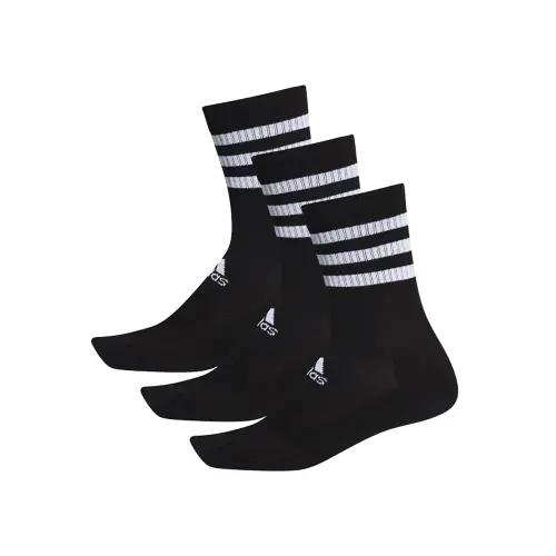 Adidas 3-Stripes Cushioned Performance Socks 