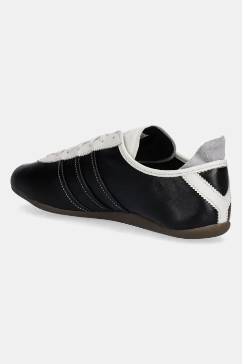 Кожаные кроссовки Y-3 Tokyo цвет чёрный