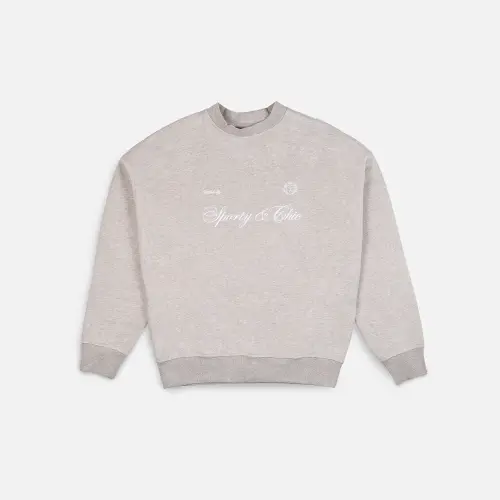 Свитшот Tassha Yu S&C Blazon Sweatshirt Beige Melange 