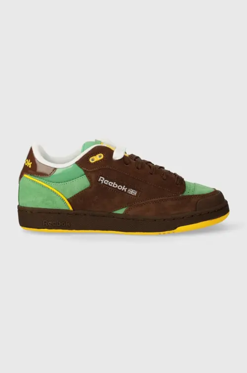 Замшевые кроссовки Reebok Classic Club C Bulc цвет коричневый 100074178